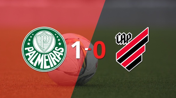 En su casa Palmeiras derrotó a Athletico Paranaense 1 a 0
