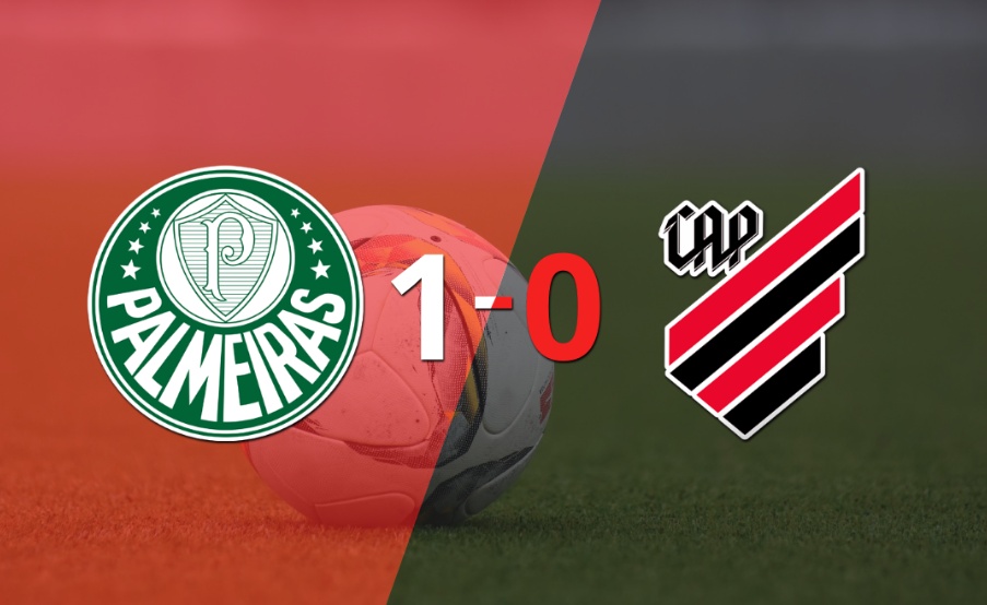 En su casa Palmeiras derrotó a Athletico Paranaense 1 a 0