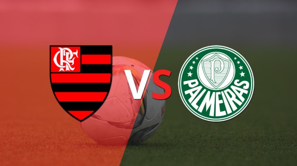 Flamengo busca mantener la ventaja ante Palmeiras en la etapa complementaria