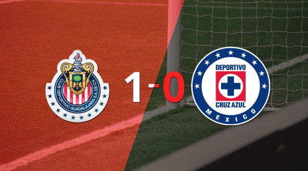 Cruz Azul no pudo en su visita a Chivas y cayó 1-0