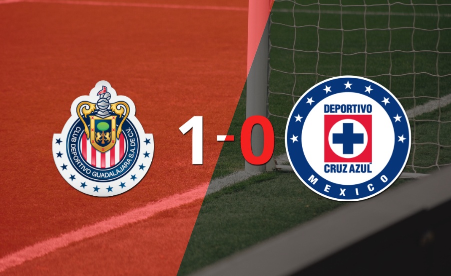 Cruz Azul no pudo en su visita a Chivas y cayó 1-0