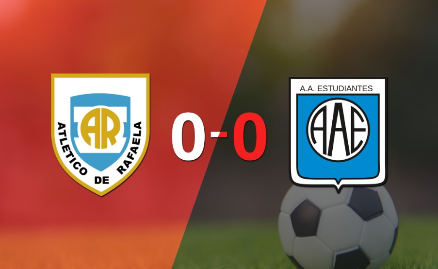 Estudiantes (RC) empata con Atlético Rafaela y la instancia se define a la vuelta