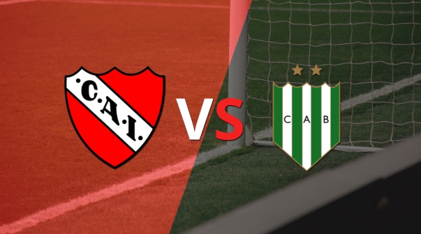 Arranca el segundo tiempo sin goles entre Independiente y Banfield