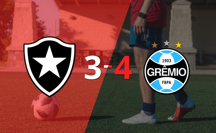 Victoria de Grêmio sobre Botafogo con hat-trick de Luis Suárez