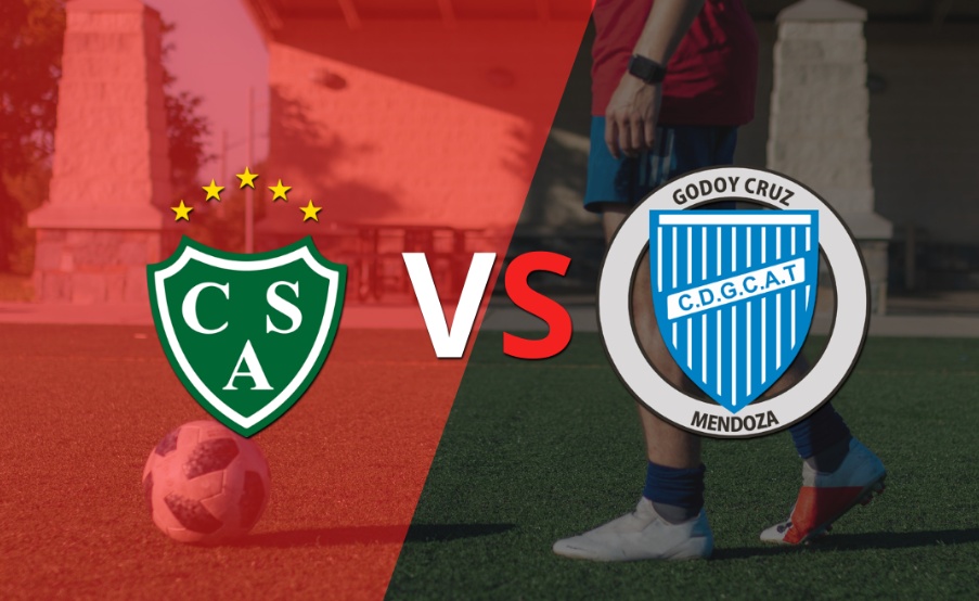 Sarmiento y Godoy Cruz comienzan el segundo tiempo sin goles