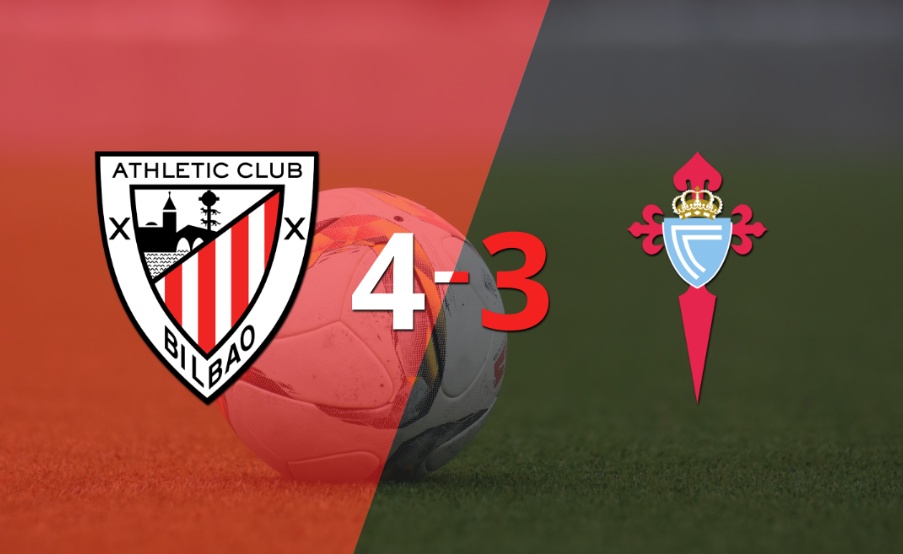 Doblete de Gorka Guruzeta guió el triunfo de Athletic Bilbao sobre Celta