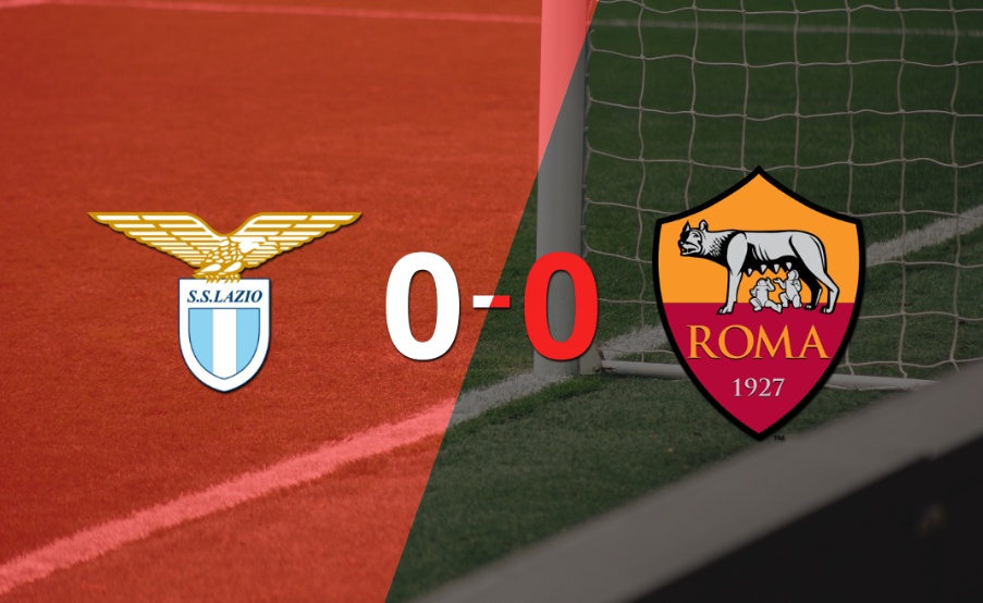 Lazio y Roma finalizaron el "Derby Della Capitale" con un empate por 0