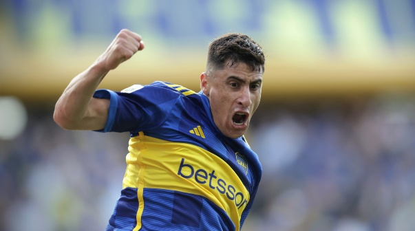 Miguel Merentiel, delantero de Boca