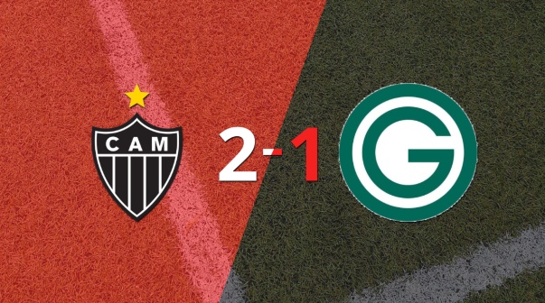 Goiás no pudo en su visita a Atlético Mineiro y perdió 2 a 1
