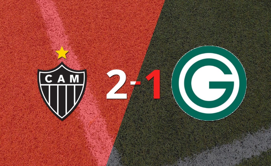 Goiás no pudo en su visita a Atlético Mineiro y perdió 2 a 1
