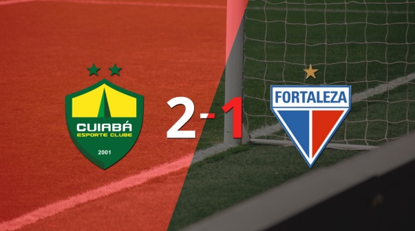 Cuiabá le ganó a Fortaleza en su casa por 2-1