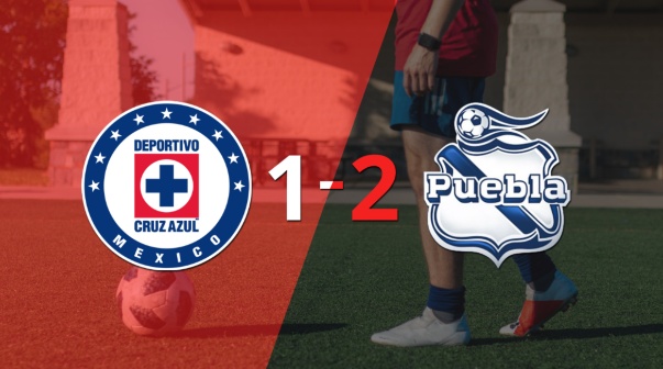 Puebla sacó el triunfo 2-1 en su visita a Cruz Azul