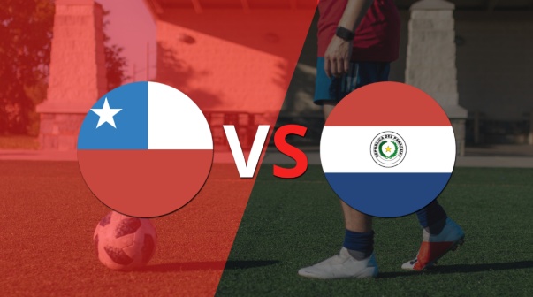 Inicia el segundo tiempo sin goles entre Chile y Paraguay