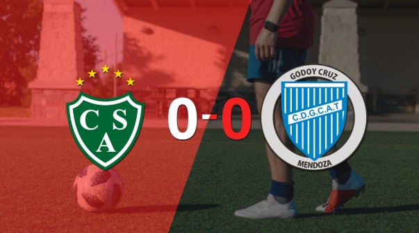 Sarmiento y Godoy Cruz no se sacaron ventaja y terminaron sin goles