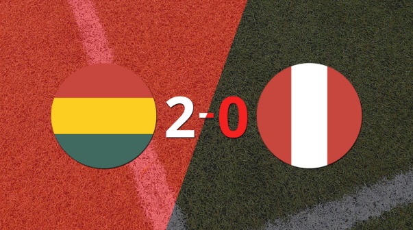 Derrota de Perú por 2-0 en su visita a Bolivia