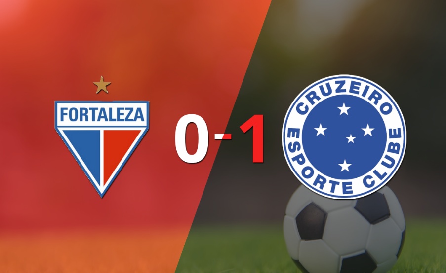 Con lo justo, Cruzeiro derrotó a Fortaleza en su casa