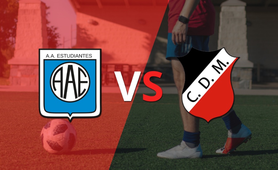 Inicia el segundo tiempo sin goles entre Estudiantes (RC) y Deportivo Maipú