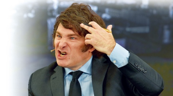 Javier Milei reveló una foto inédita de su pasado como jugador de fútbol