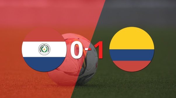 Colombia derrotó a Paraguay 1 a 0