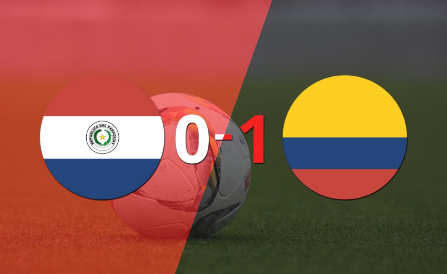 Colombia derrotó a Paraguay 1 a 0
