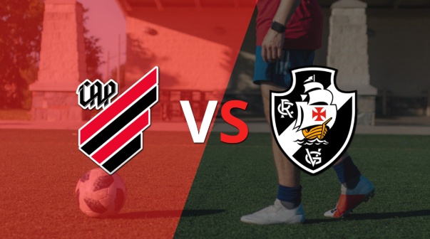 Athletico Paranaense y Vasco da Gama comienzan el segundo tiempo sin goles