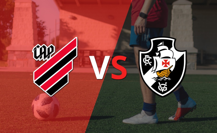 Athletico Paranaense y Vasco da Gama comienzan el segundo tiempo sin goles