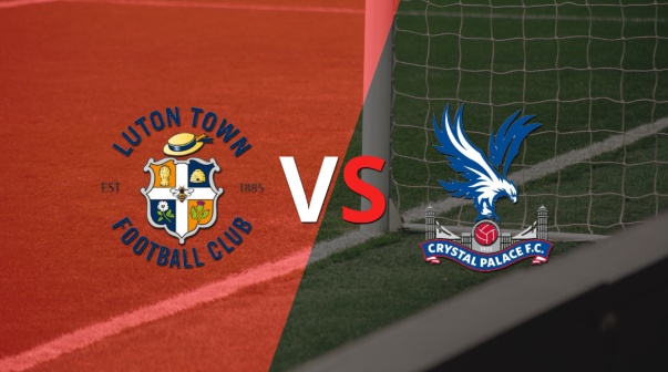 Crystal Palace llega al empate momentáneo frente a Luton Town
