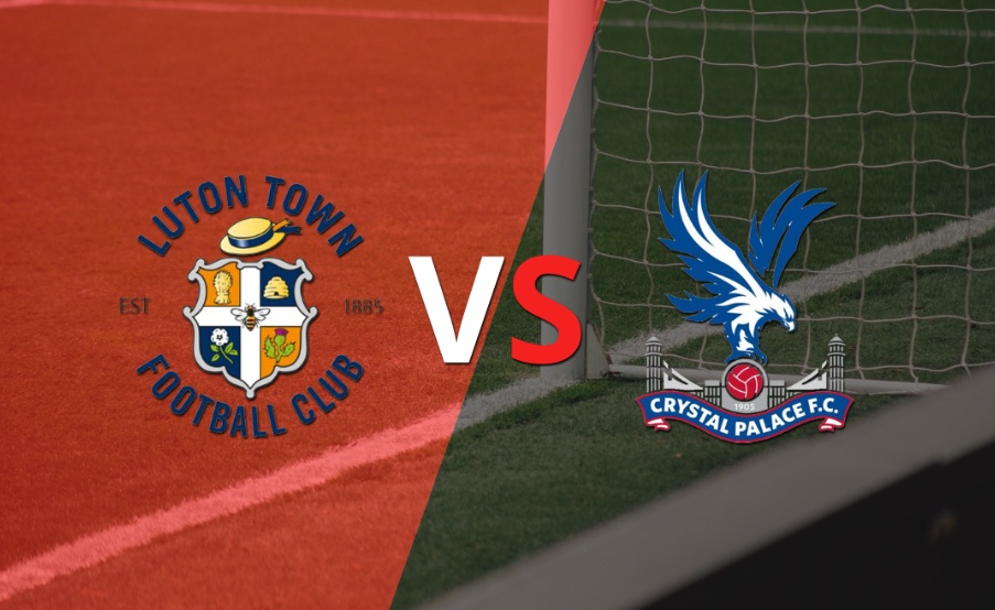 Crystal Palace llega al empate momentáneo frente a Luton Town