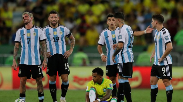 La Selección Argentina en el Maracaná vs. Brasil