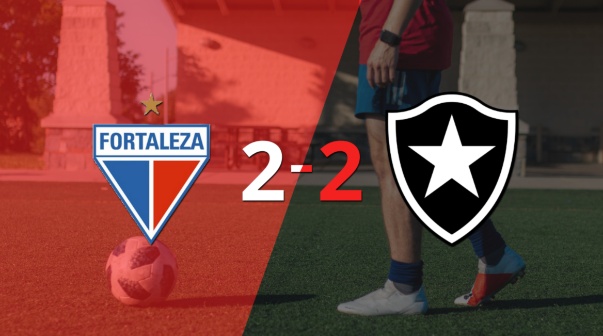 Fortaleza y Botafogo firman un empate en dos