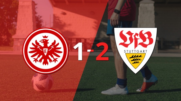 Stuttgart superó a Eintracht Frankfurt con dos tantos de Deniz Undav