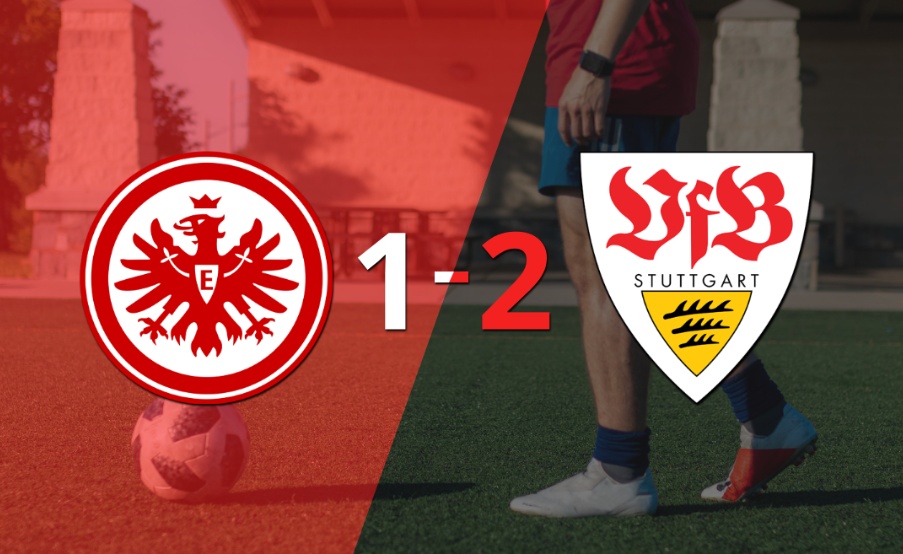 Stuttgart superó a Eintracht Frankfurt con dos tantos de Deniz Undav