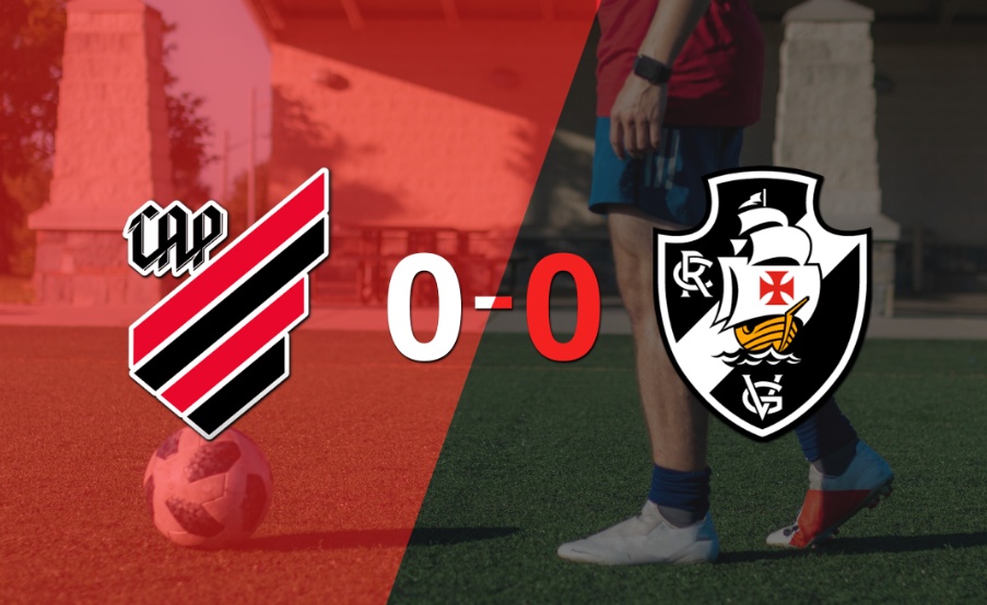 Athletico Paranaense y Vasco da Gama no se sacaron ventaja y terminaron sin goles
