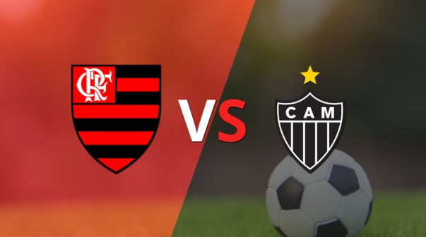 Atlético Mineiro le está ganando 3 a 0 a Flamengo