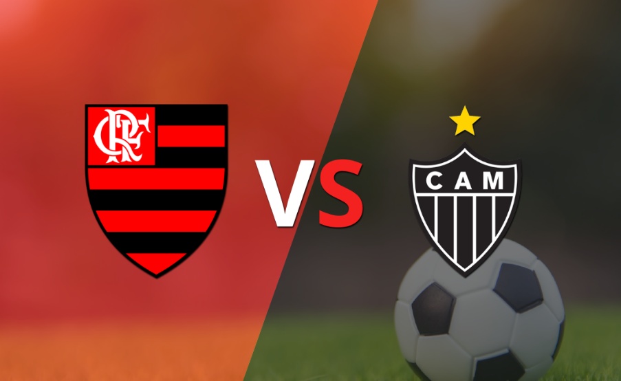 Atlético Mineiro le está ganando 3 a 0 a Flamengo