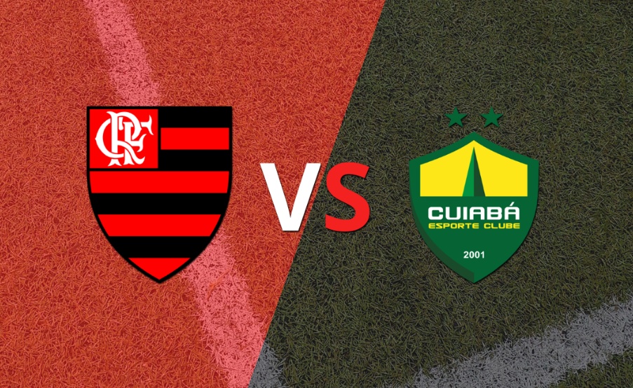 Flamengo empieza la etapa complementaria arriba en el marcador