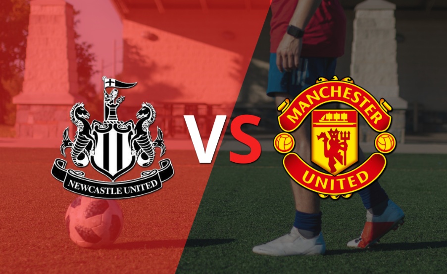 Newcastle United avanza 1 a 0 ante Manchester United en el estadio St. James Park