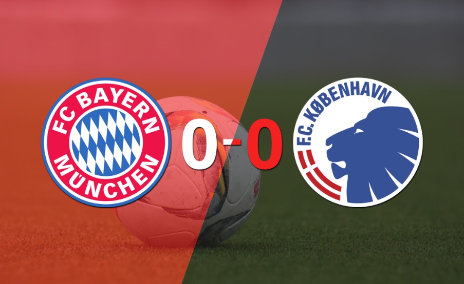 Bayern Múnich y FC Copenhague empataron sin goles
