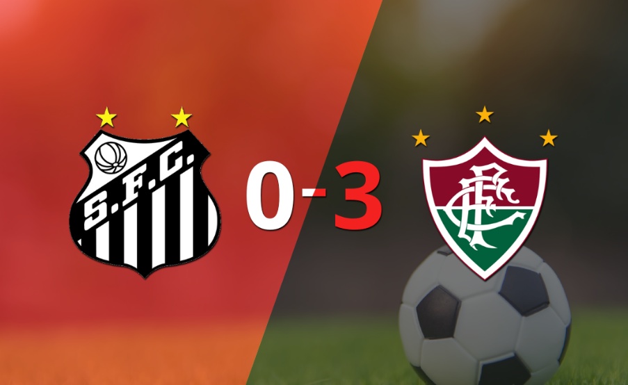 Fluminense venció con contundencia a Santos