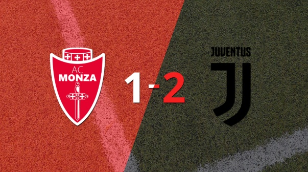 Victoria apretada de Juventus por 2-1 sobre Monza