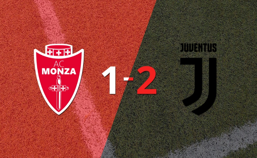 Victoria apretada de Juventus por 2-1 sobre Monza