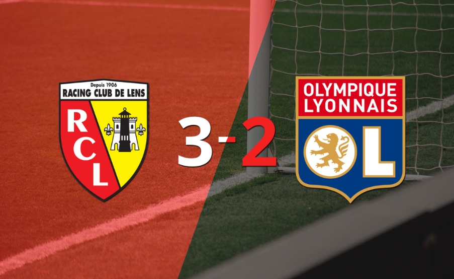 Olympique Lyon no pudo con Lens pese al doblete de Jake O Brien