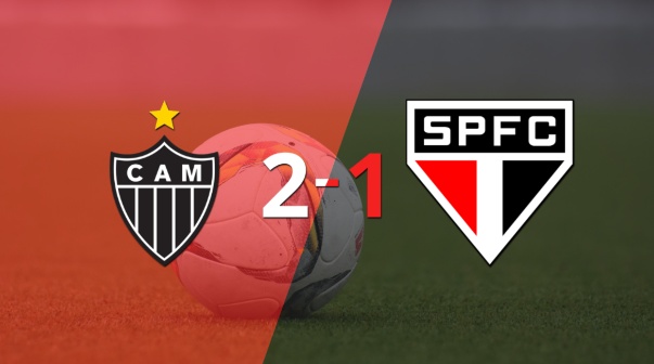 São Paulo cayó 2-1 en su visita a Atlético Mineiro