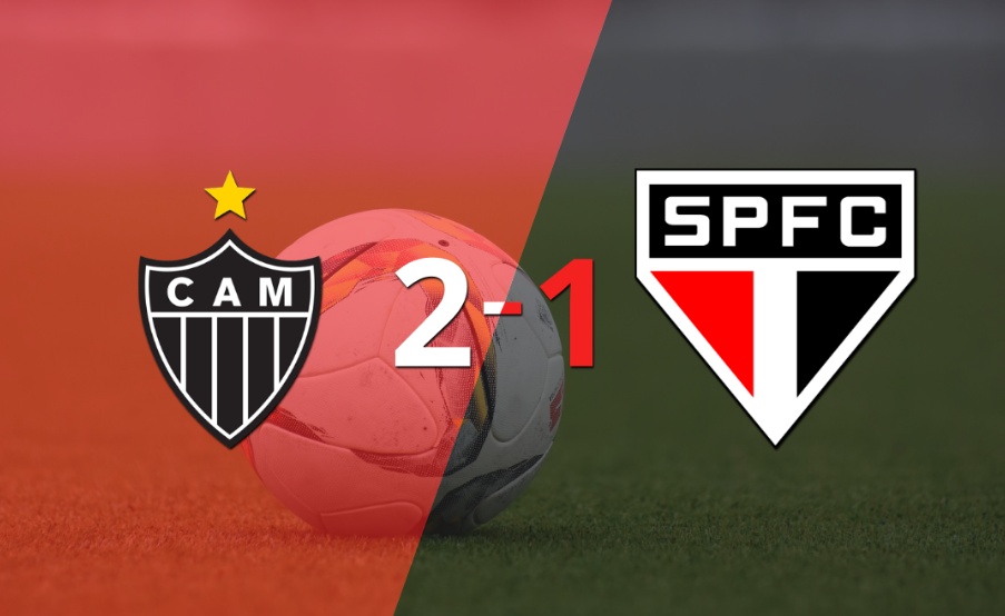 São Paulo cayó 2-1 en su visita a Atlético Mineiro