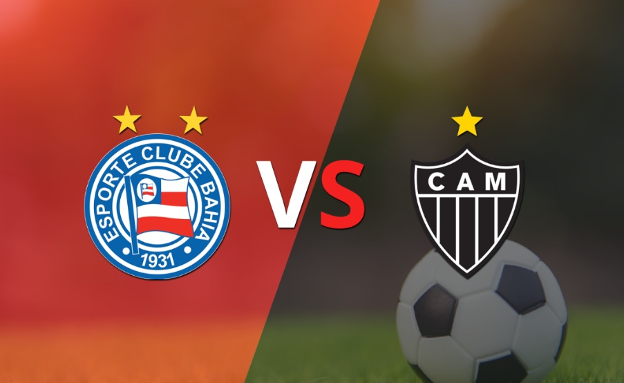 Bahia golea a Atlético Mineiro por 4 a 1.