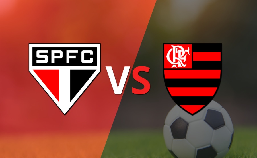 Finaliza la primera parte con ventaja para São Paulo sobre Flamengo