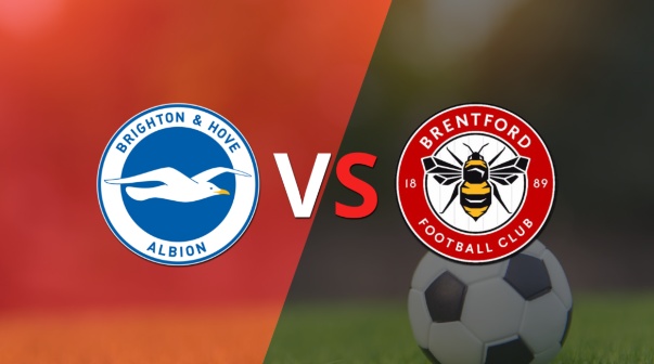 Brighton and Hove está venciendo 2-1 a Brentford en The Amex