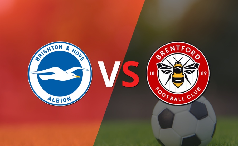 Brighton and Hove está venciendo 2-1 a Brentford en The Amex