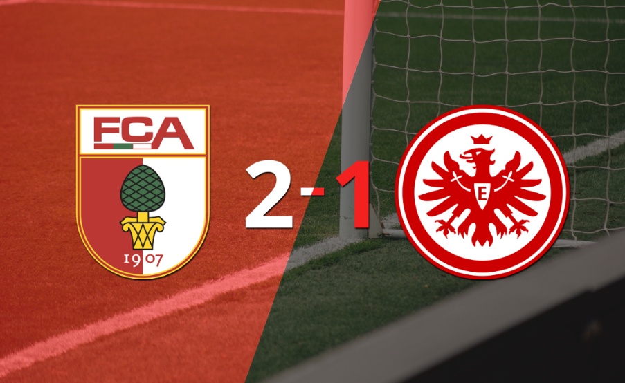 Augsburg le ganó a Eintracht Frankfurt en su casa por 2-1