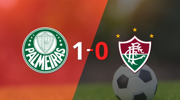 Con un solo tanto, Palmeiras derrotó a Fluminense en el estadio Allianz Parque